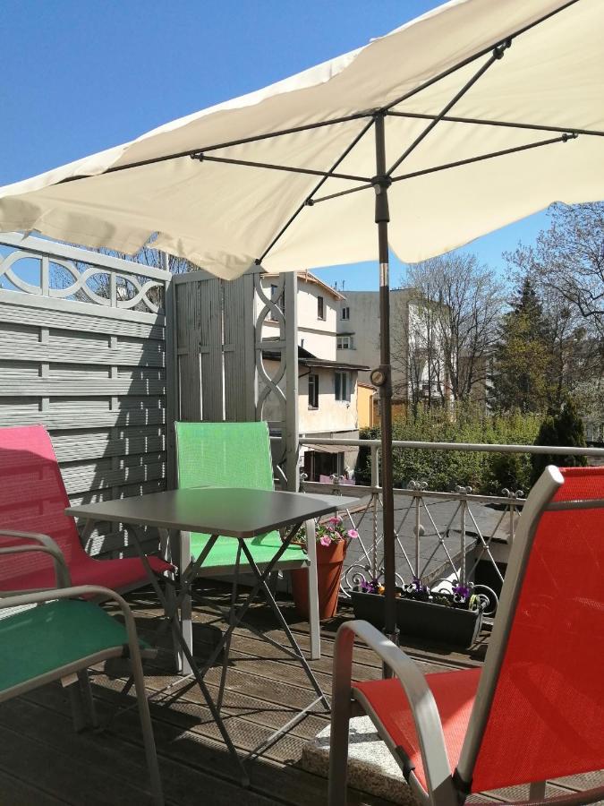 Berni'S Home Apartament Z Tarasem Sopot Kültér fotó